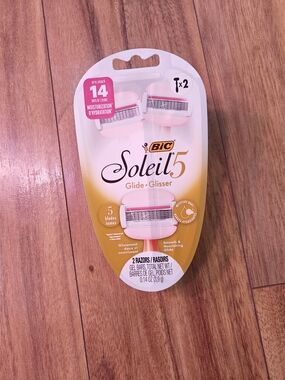 BIC Soleil5 Glide Women's Razor Cartridges - 2pk